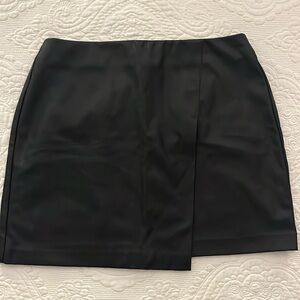 Leather Mini Skirt
